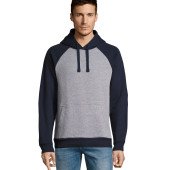 Худі SOL'S Seattle, колір сірий меланж/кобальт - 029981103XL