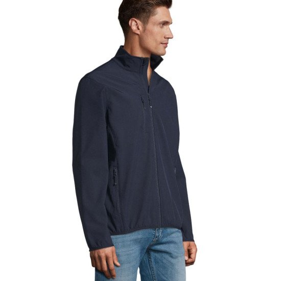 Куртка софтшел чоловіча SOL'S Radian, колір тьмяно-чорнильний - 030902323XL