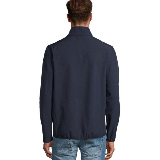 Куртка софтшел чоловіча SOL'S Radian, колір тьмяно-чорнильний - 03090232L