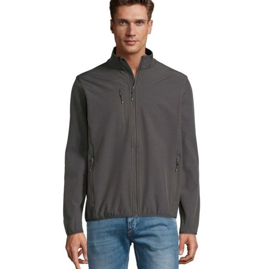 Куртка софтшел чоловіча SOL'S Radian, колір вугільно-сірий - 030903704XL