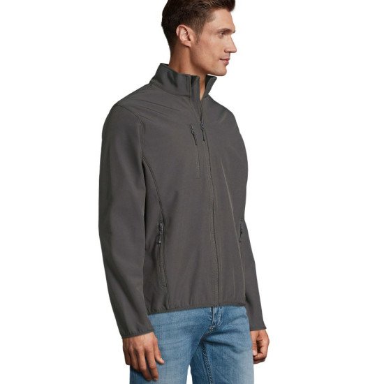 Куртка софтшел чоловіча SOL'S Radian, колір вугільно-сірий - 03090370L