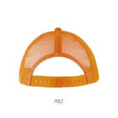 Кепка дитяча SOL'S Bubble, колір білий/неоново-помаранчевий - 03091517TUN