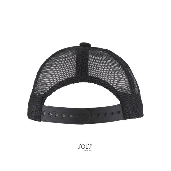 Кепка дитяча SOL'S Bubble, колір білий/чорний - 03091906TUN