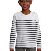 Лонгслів дитячий SOL'S Matelot LSL, колір кобальт/білий - 0310191206A