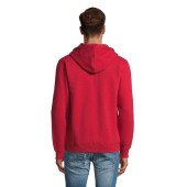 Худі на блискавці чоловіче SOL'S Spike, колір червоний - 03105145XXL