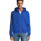 Худі на блискавці чоловіче SOL'S Spike, колір яскраво-синій - 03105241XL