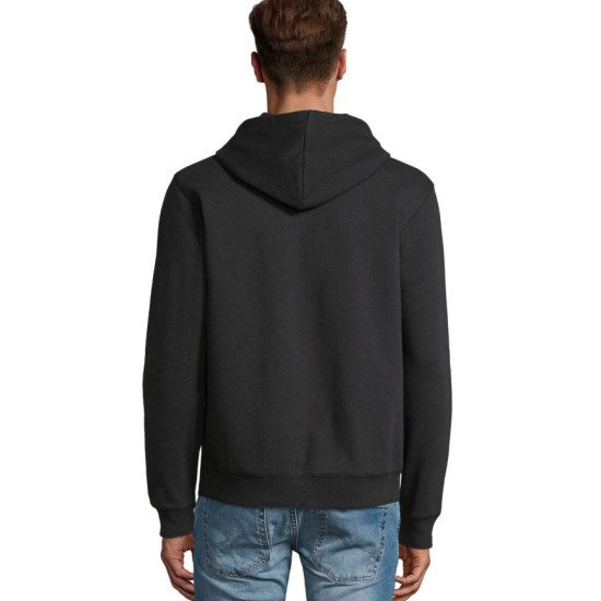 Худі на блискавці чоловіче SOL'S Spike, колір чорний - 03105312L