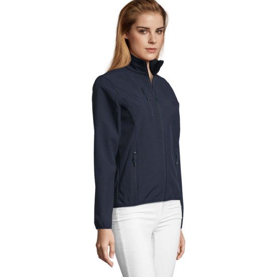 Куртка софтшел жіноча SOL'S Radian, колір тьмяно-чорнильний - 03107232S