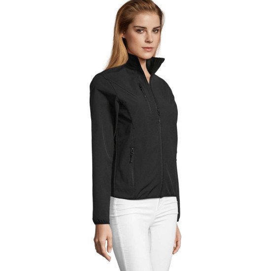 Куртка софтшел жіноча SOL'S Radian, колір чорний - 03107312XL