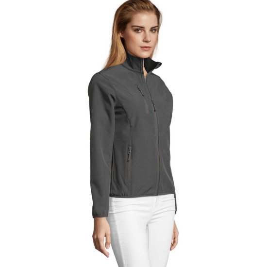 Куртка софтшел жіноча SOL'S Radian, колір вугільно-сірий - 03107370XL