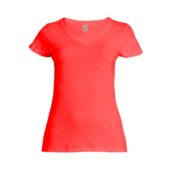 Футболка жіноча SOL'S Lady V, колір сливовий - 11835152XL