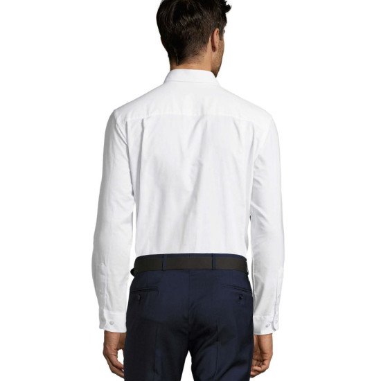 Сорочка чоловіча SOL'S Boston, колір білий - 160001023XL