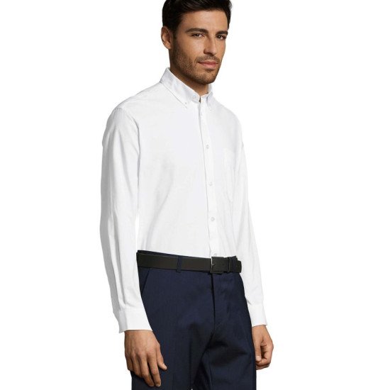 Сорочка чоловіча SOL'S Boston, колір білий - 160001023XL