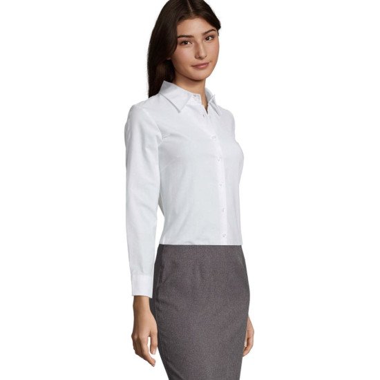 Сорочка жіноча SOL'S Embassy, колір білий - 160201023XL