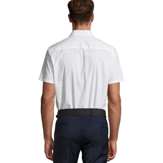 Сорочка чоловіча SOL'S Broadway Short Sleeve, колір білий - 170301023XL