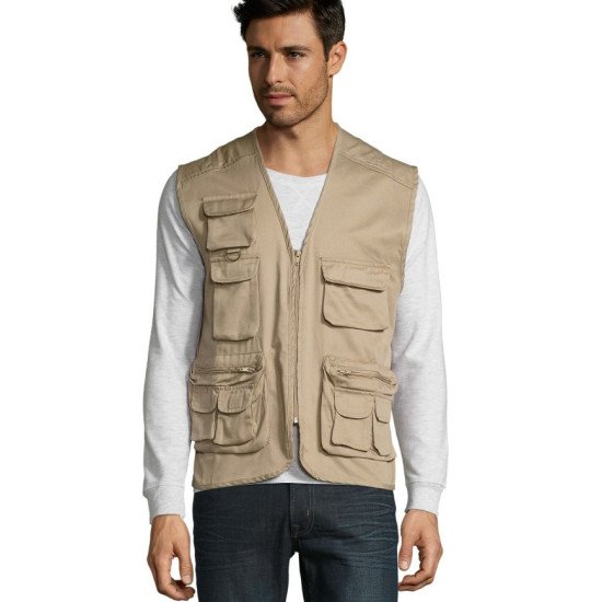 Жилет SOL'S Wild, колір світло-бежевий - 436301233XL