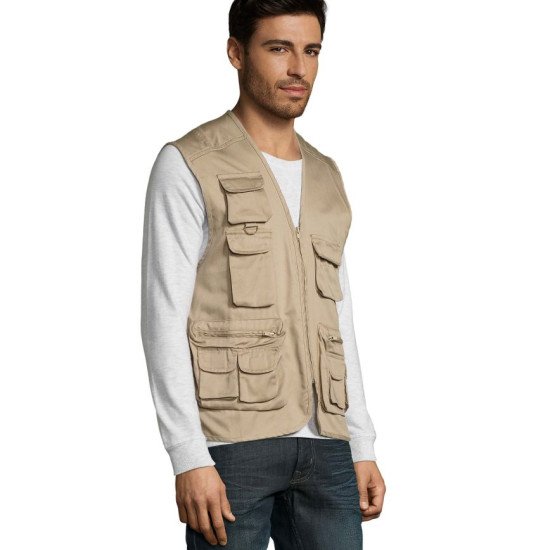 Жилет SOL'S Wild, колір світло-бежевий - 436301233XL