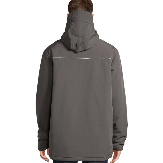 Куртка софтшел чоловіча SOL'S Rock, колір чорний - 466043123XL