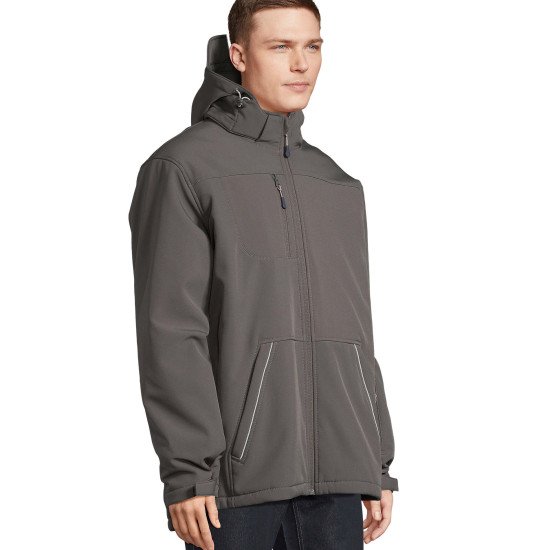 Куртка софтшел чоловіча SOL'S Rock, колір чорний - 466043123XL