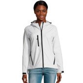 Куртка софтшел жіноча SOL'S Replay, колір білий - 46802102L