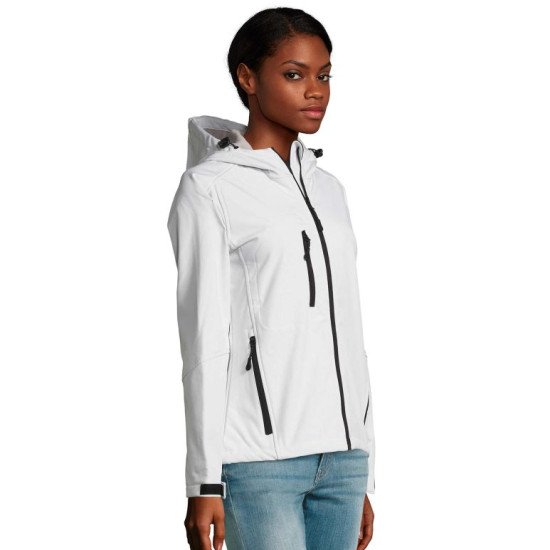 Куртка софтшел жіноча SOL'S Replay, колір білий - 46802102L