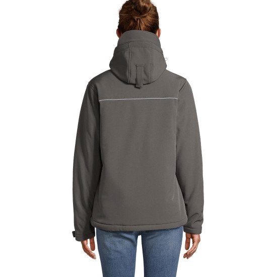 Куртка софтшел жіноча SOL'S Rock, колір чорний - 46804312L