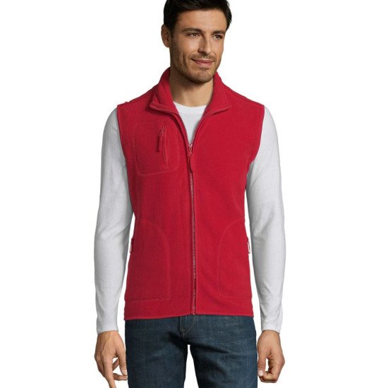 Жилет флісовий SOL'S Norway, колір червоний - 510001453XL
