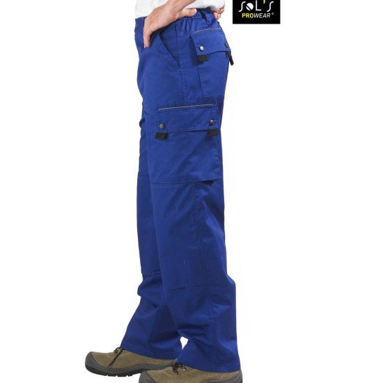 Штани робочі SOL'S Active Pro, колір яскраво-синій - 8060024744