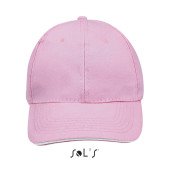 Кепка SOL'S Buffalo, колір рожевий/білий - 88100918TUN