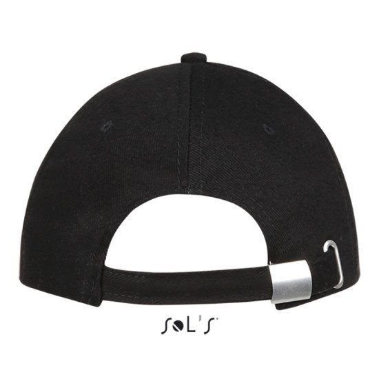 Кепка SOL'S Buffalo, колір чорний/жовтий - 88100984TUN