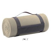 Плед флісовий SOL'S Plaid 120х150 см, колір світло-бежевий - 88105123TUN