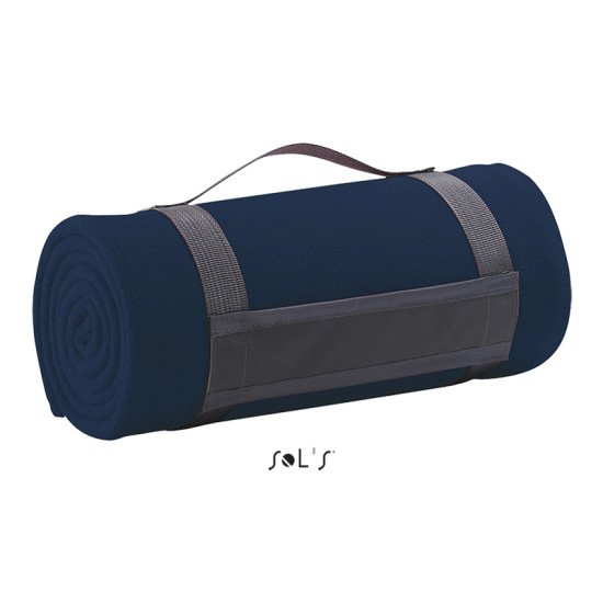 Плед флісовий SOL'S Plaid 120х150 см, колір кобальт - 88105319TUN