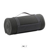 Плед флісовий SOL'S Plaid 120х150 см, колір вугільно-сірий - 88105370TUN