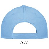 Кепка SOL'S Sunny, колір блакитний - 88110220TUN Кепка SOL'S Sunny, колір блакитний - 88110220TUN