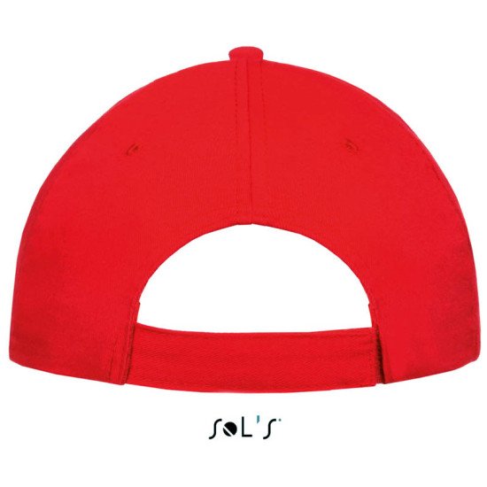 Кепка SOL'S Sunny, колір червоний/білий - 88110908TUN