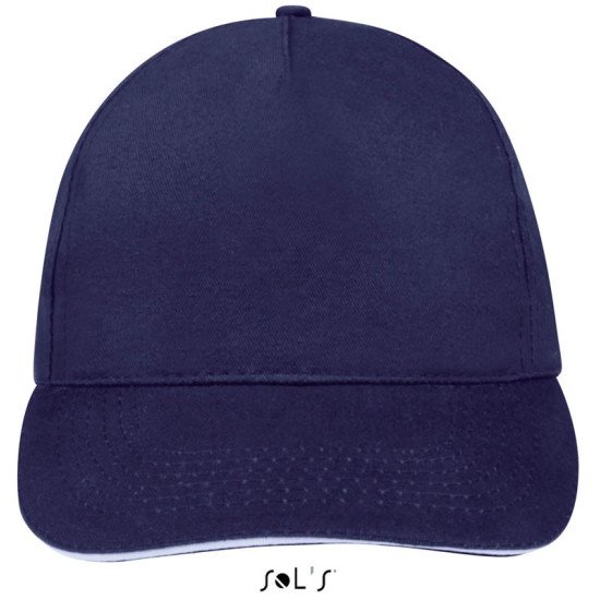 Кепка SOL'S Sunny, колір кобальт/білий - 88110912TUN