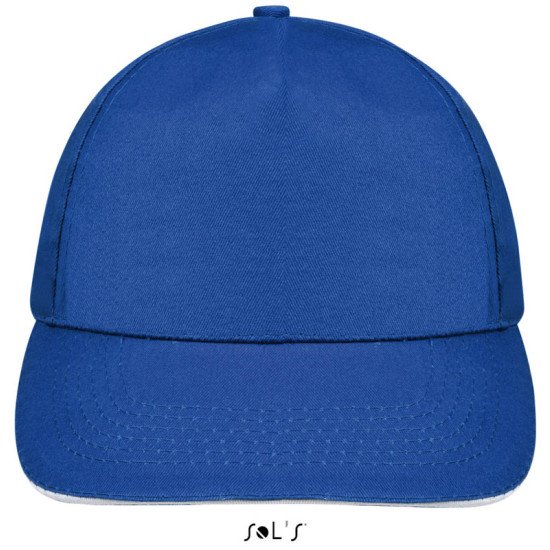 Кепка SOL'S Sunny, колір синій/білий - 88110913TUN