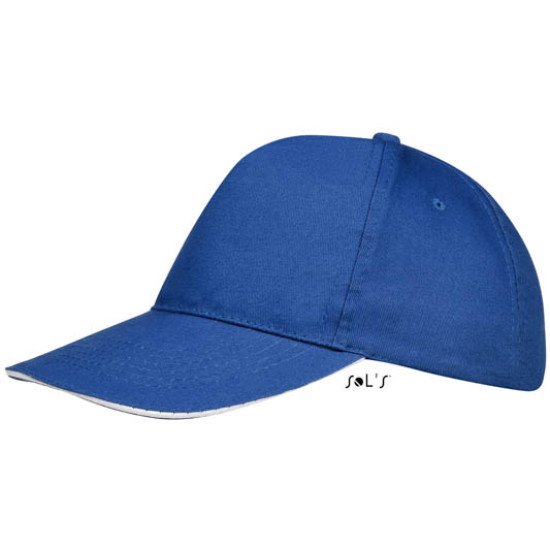 Кепка SOL'S Sunny, колір синій/білий - 88110913TUN