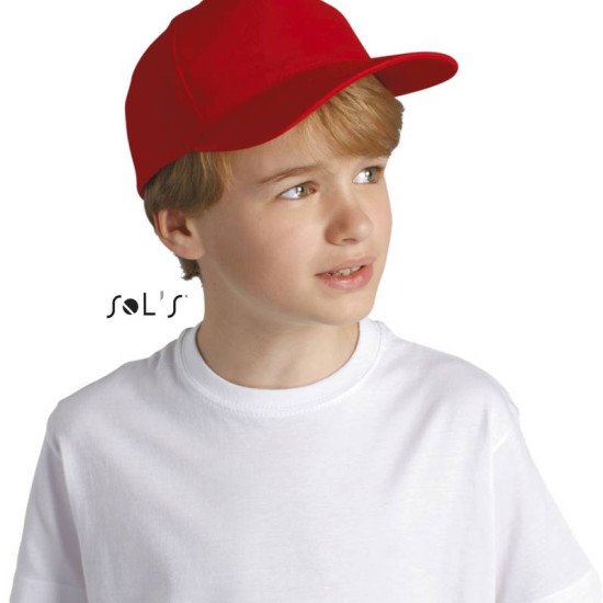 Кепка дитяча SOL'S Sunny, колір червоний - 88111145TUN