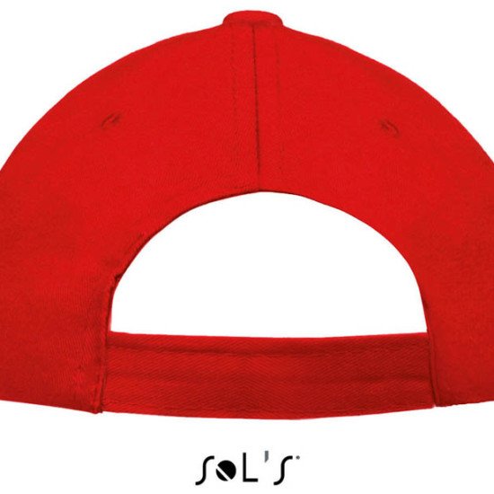 Кепка SOL'S Buzz, колір червоний - 88119145TUN