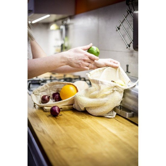 Мішечок-сітка для продуктів Voyager Brandon, колір бежевий - V0782-20