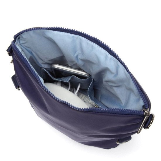 Сумка через плече жіноча антизлодій Pacsafe Citysafe CX Convertible Crossbody, колір темно-синій - 20405645