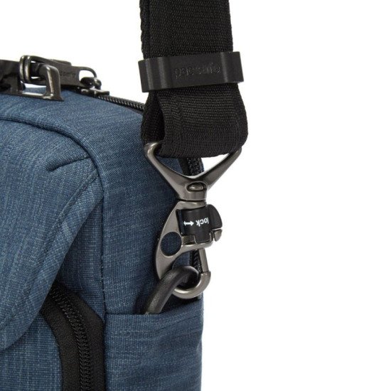 Сумка через плече антизлодій Pacsafe Metrosafe X Compact Crossbody, колір синій - 30610646 Сумка через плече антизлодій Pacsafe Metrosafe X Compact Crossbody, колір синій - 30610646