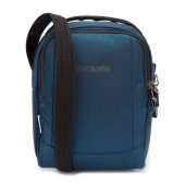 Сумка через плече антизлодій Pacsafe Metrosafe LS100 Econyl Crossbody, колір синій - 40115641