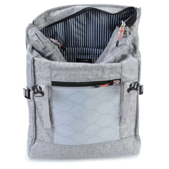 Рюкзак для подорожей антизлодій Pacsafe Slingsafe LX450, колір сірий - 45320112 Рюкзак для подорожей антизлодій Pacsafe Slingsafe LX450, колір сірий - 45320112