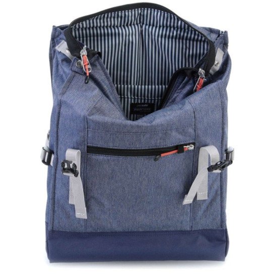 Рюкзак для подорожей антизлодій Pacsafe Slingsafe LX450, колір синій - 45320601
