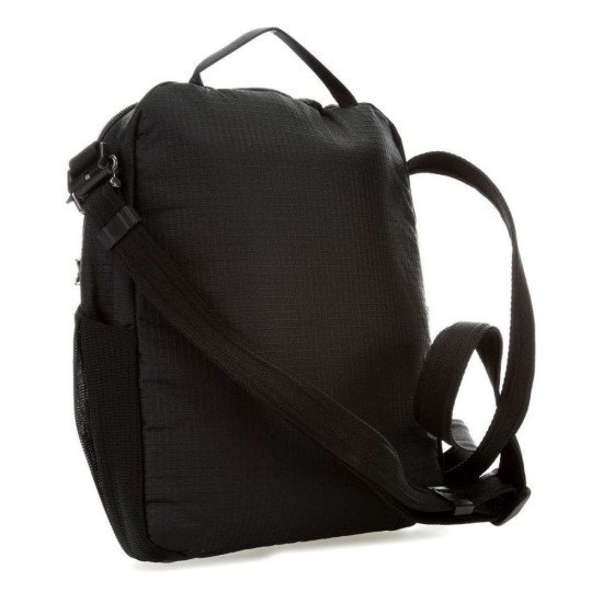 Сумка через плече антизлодій Pacsafe Vibe 200 Crossbody, колір насичений чорний - 60181130