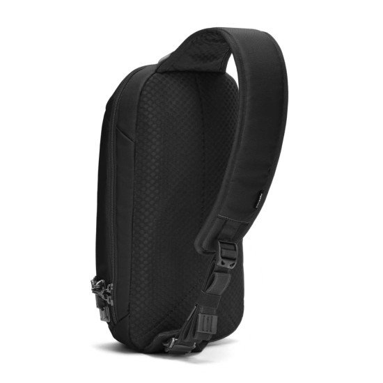 Сумка через плече антизлодій Pacsafe Vibe 325 sling, колір насичений чорний - 60221130 Сумка через плече антизлодій Pacsafe Vibe 325 sling, колір насичений чорний - 60221130