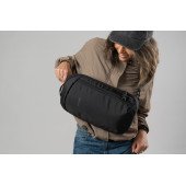 Сумка через плече антизлодій Pacsafe Vibe 325 sling, колір насичений чорний - 60221130 Сумка через плече антизлодій Pacsafe Vibe 325 sling, колір насичений чорний - 60221130