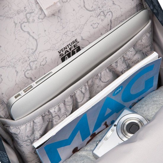 Рюкзак для подорожей антизлодій Pacsafe Vibe 20, колір камуфляж сірий - 60291802